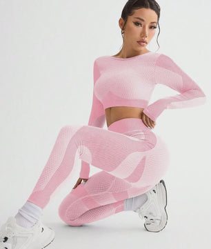 Naadloos Seamless Sportpak Dames - Ademend Yoga & Fitness Set