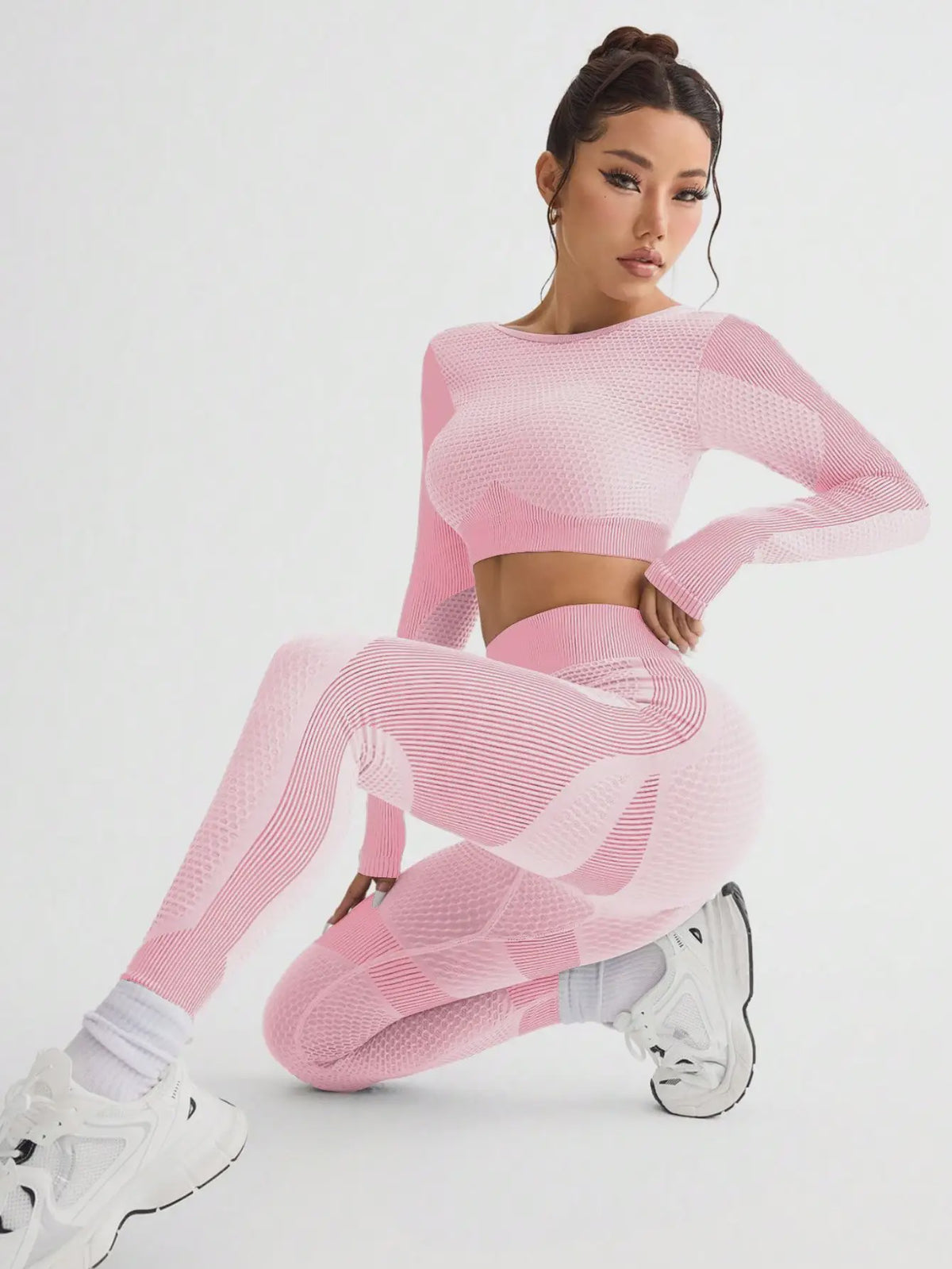 Naadloos Seamless Sportpak Dames - Ademend Yoga & Fitness Set