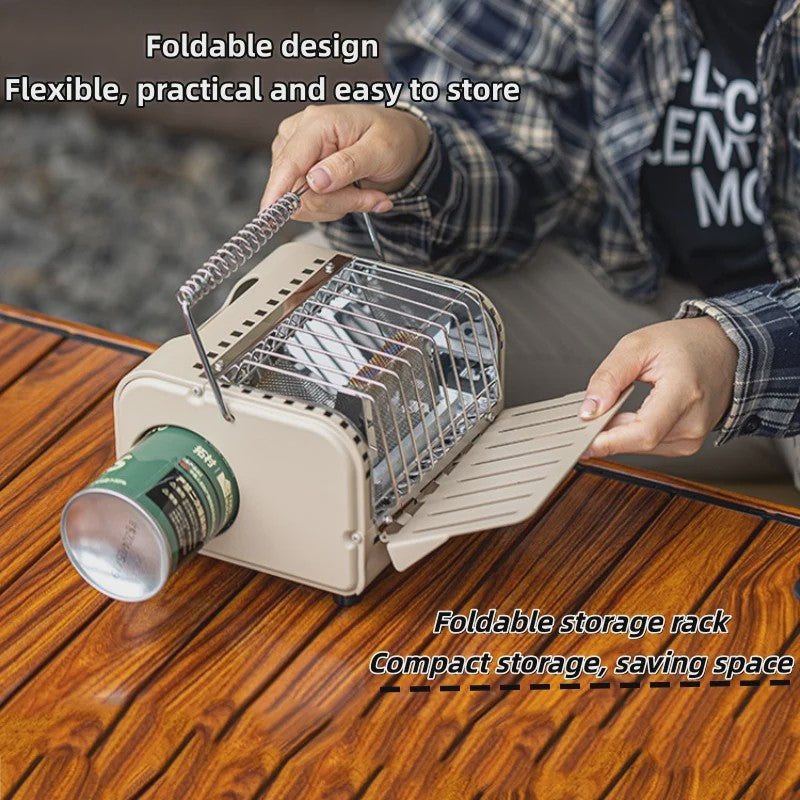 Compacte Draagbare Camping Gas Kachel & Verwarming - Multifunctioneel