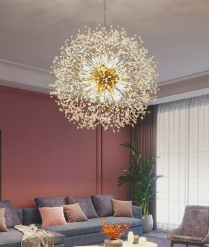 Moderne Bloemvormige LED Hanglamp - Sterrenhemel Effect voor Woonkamer & Eetkamer