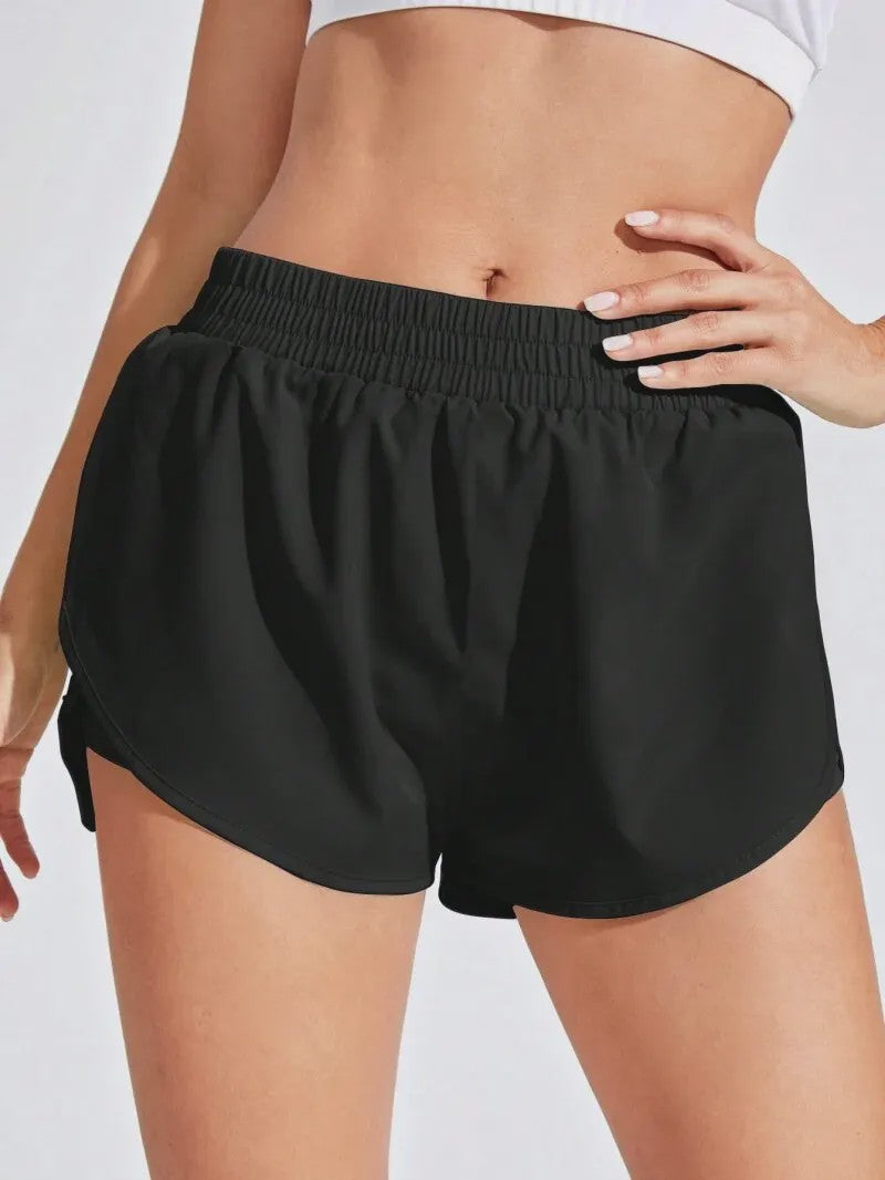 Dames Yoga & Fitness Shorts: Elastische Running Workout Leggings voor Sport & Gym
