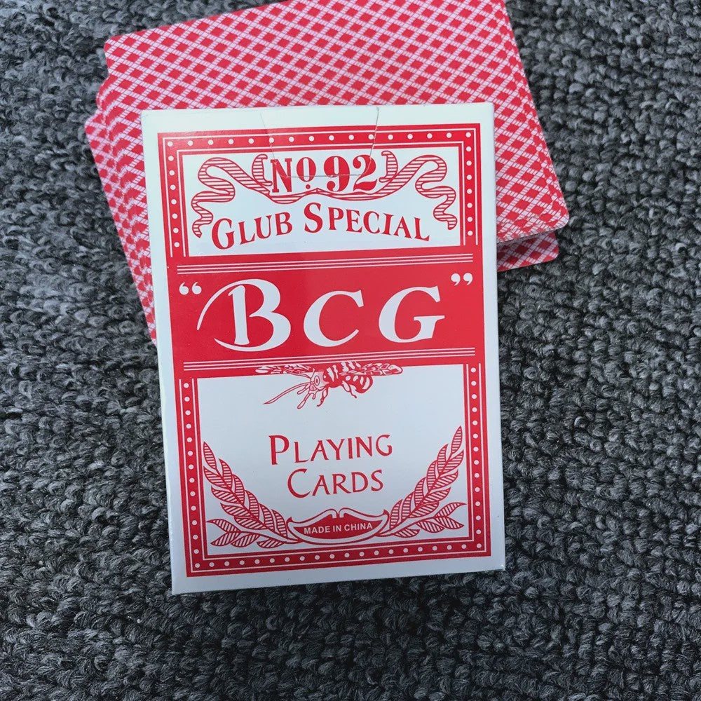 BCG Poker Speelkaarten - 52 kaarten + 2 Jokers - Plastic Coated - 63x88mm