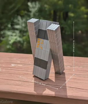 3D Geprinte Tars Robot Model - Metaalafwerking - Sci-Fi Bureau Decoratie