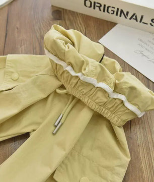Kinder Cargo Joggers - Luchtige Zomerbroek met Elastische Enkel