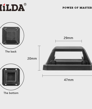 HILDA Laser Glas Beschermkap - Universeel voor 4D Laserwaterpassen