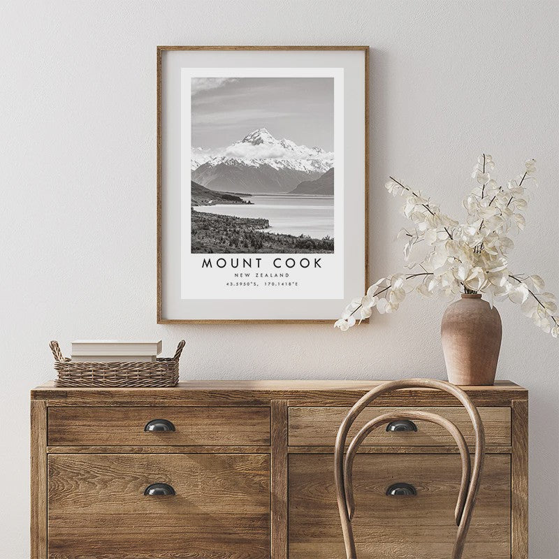 Minimalistische Poster Sydney Opera House - Canvas Wanddecoratie Australië & Nieuw-Zeeland