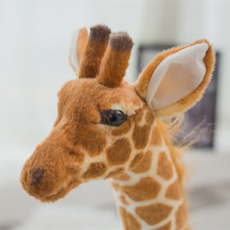 Grote Realistische Giraffe Pluche Knuffel - 35-120cm - Zacht Cadeau & Decoratie
