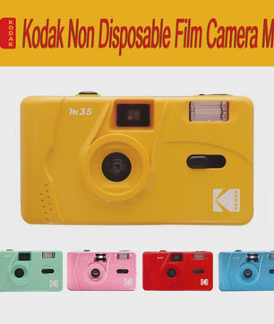 Kodak M35 Filmcamera - Herbruikbaar, Retro & Draagbaar 35mm Fototoestel