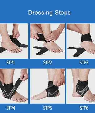 Comfortabele Enkelbrace met Compressie - Ademend & Ondersteunend voor Sport