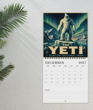 2027 Kalender: Mysterieuze Wezens & Buitenaardse Beschavingen - Jaarplanner