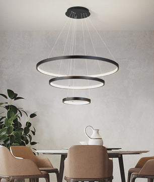 Moderne LED Plafondlamp Kroonluchter - Stijlvol Design voor Woonkamer, Slaapkamer & Eetkamer