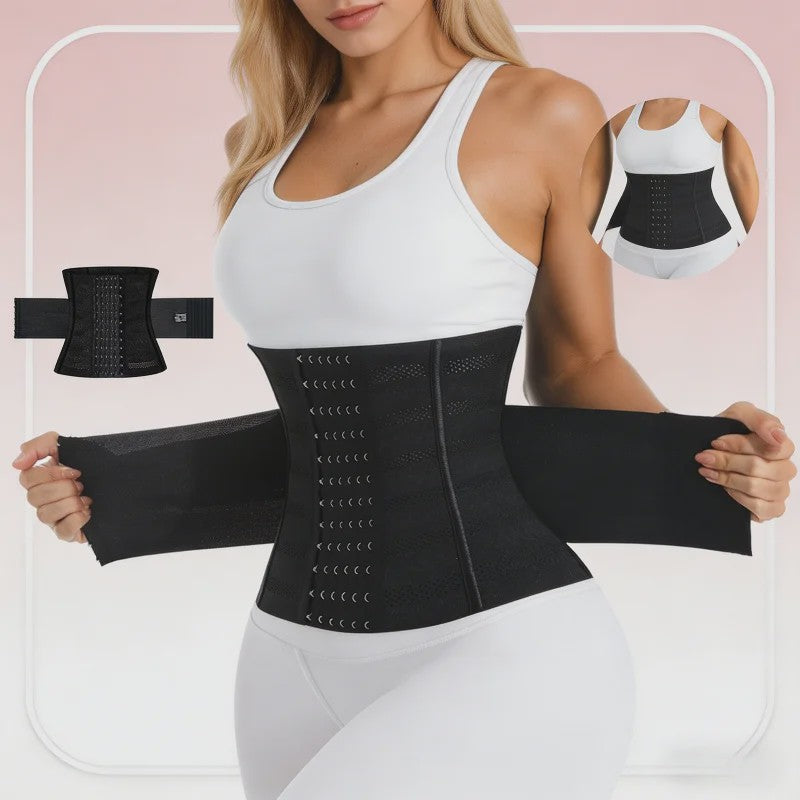 Shapewear Corset Waist Trainer met Dubbele Buikcontrole voor Slanke Taille
