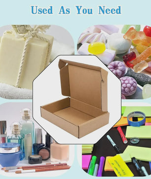 Set van 10 of 20 Bruine Kartonnen Verzenddozen & Mailers - Stevig Kraftpapier