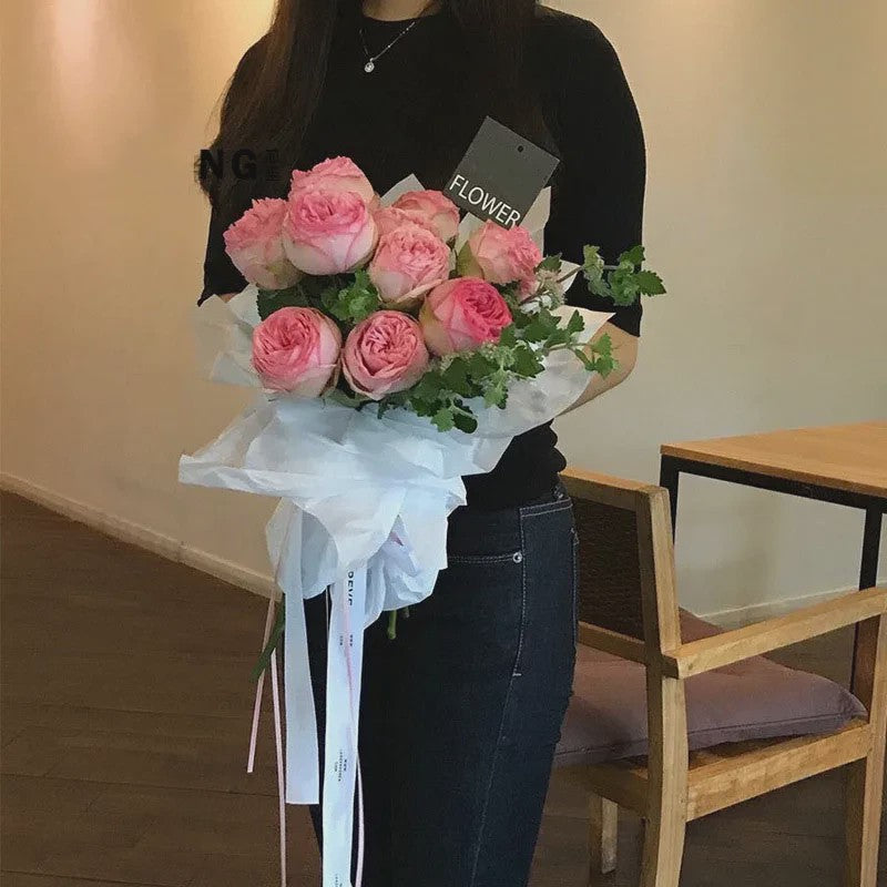 40 Vellen Decoratief Tissuepapier 75x52cm - Ideaal voor Bloemen, Cadeaus & Knutselen