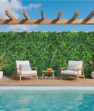 Kunstgras Muurpaneel - Luxe Boxwood Hedge voor Binnen & Buiten - Verticale Tuindecoratie