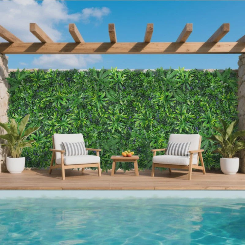 Kunstgras Muurpaneel - Luxe Boxwood Hedge voor Binnen & Buiten - Verticale Tuindecoratie