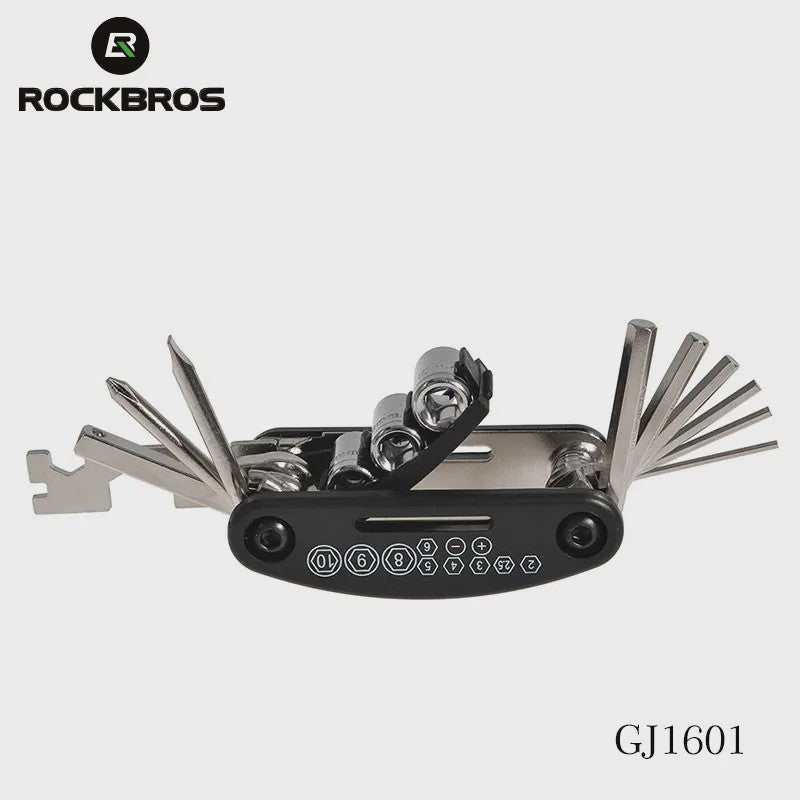 16-in-1 Fiets Multitool Reparatie Set - Compact Fietsgereedschap