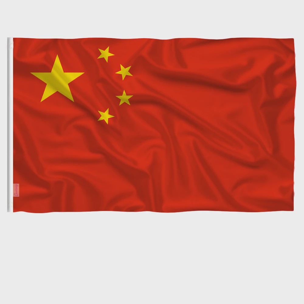 Chinese Vlag 3x5FT Polyester - Nationaal Symbool met 5 Sterren