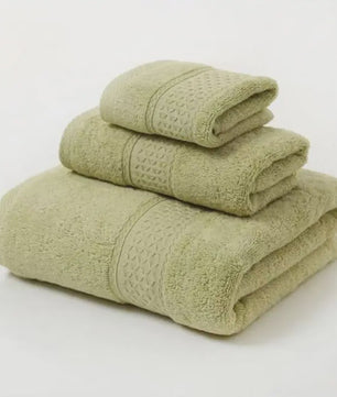 Luxe Katoen Handdoek Set - 3 Delig - Extra Zacht & Zeer Absorberend