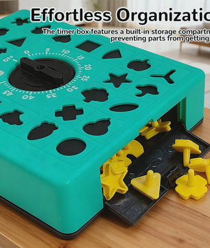 Tijd Puzzel Spel: Vormen Matchen & Leren voor Kinderen