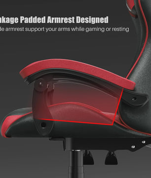 Ergonomische Gaming PC Stoel - Ademend Bureau & Computer Stoel met Lendesteun