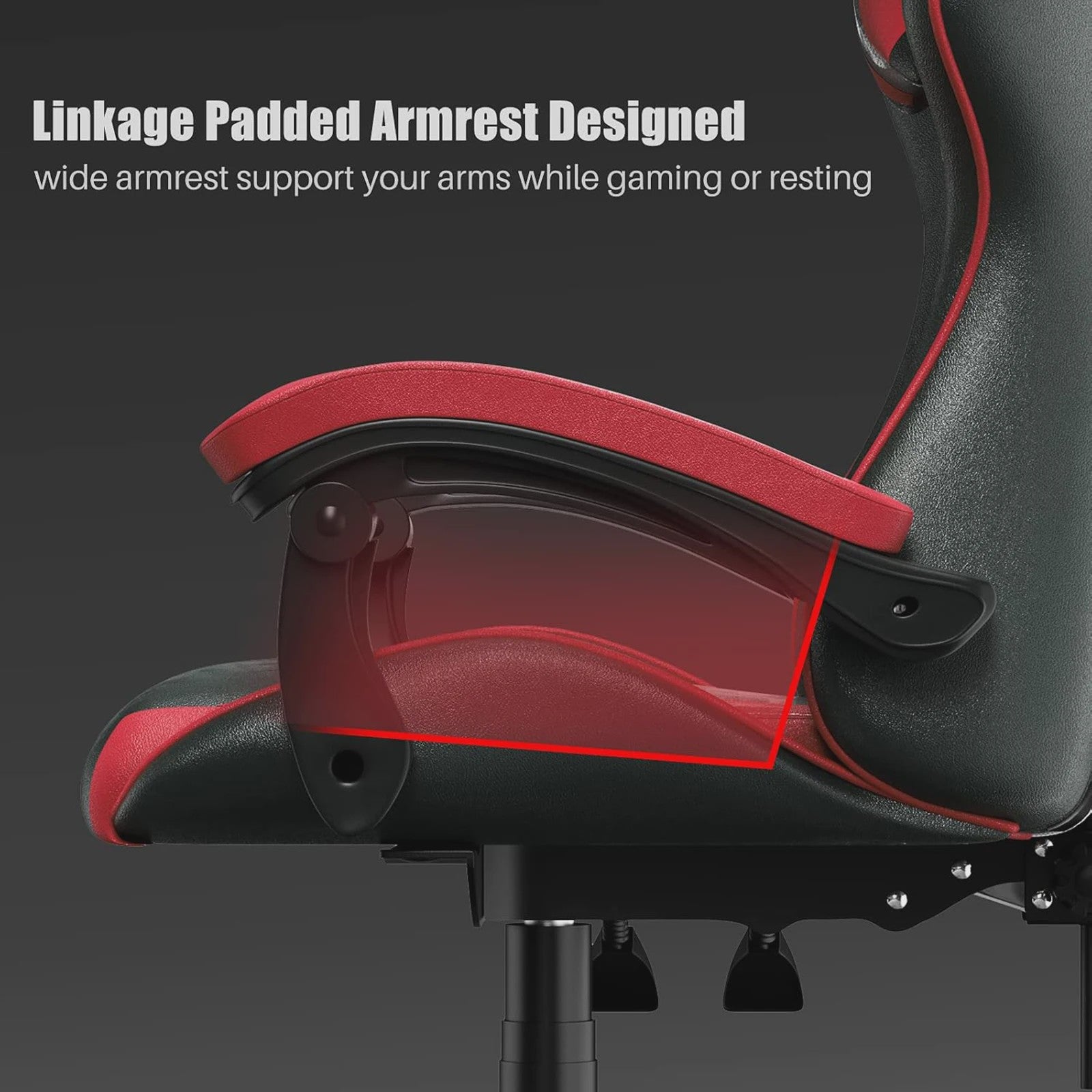 Ergonomische Gaming PC Stoel - Ademend Bureau & Computer Stoel met Lendesteun