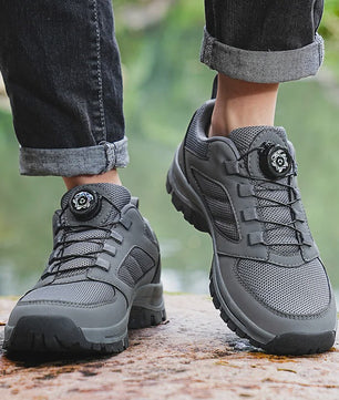 Herenschoenen Outdoor Wandelschoenen met Draaibare Gesp - Antislip & Comfortabel