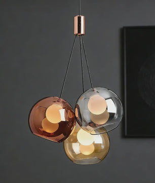 Moderne Bubble Glas Hanglamp - Stijlvolle Plafondlamp voor Eetkamer, Bar & Café