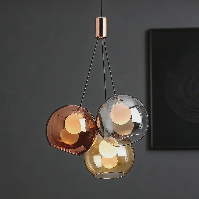 Moderne Bubble Glas Hanglamp - Stijlvolle Plafondlamp voor Eetkamer, Bar & Café
