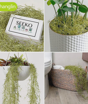 85cm Kunstmos Klimop Varen Slang - Decoratieve Hangplant voor Huis, Tuin & Feest
