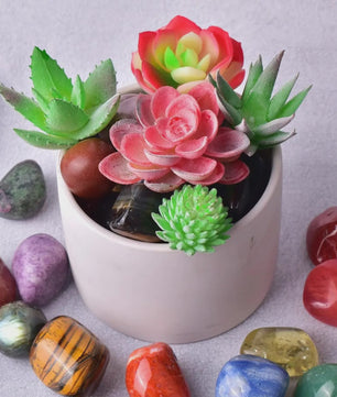 Gepolijste Kristallen en Edelstenen (2-3cm) - Healing, Meditatie & Spiritualiteit
