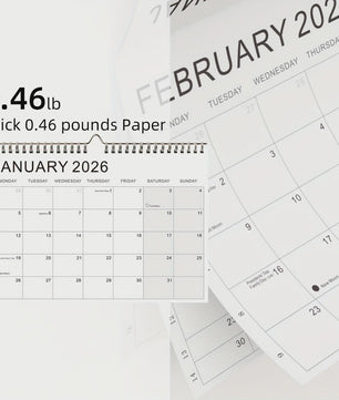 Weekplanner Kalender 2026-2027: 52 Weken, Maandoverzicht & Maanfasen