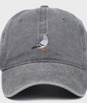 Baseballpet met Duivenborduring - Casual Mode voor Alle Seizoenen