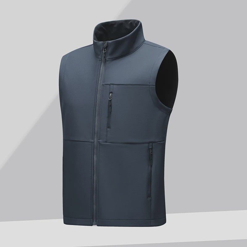 Heren Softshell Gevoerd Vest - Waterdicht, Winddicht & Warm