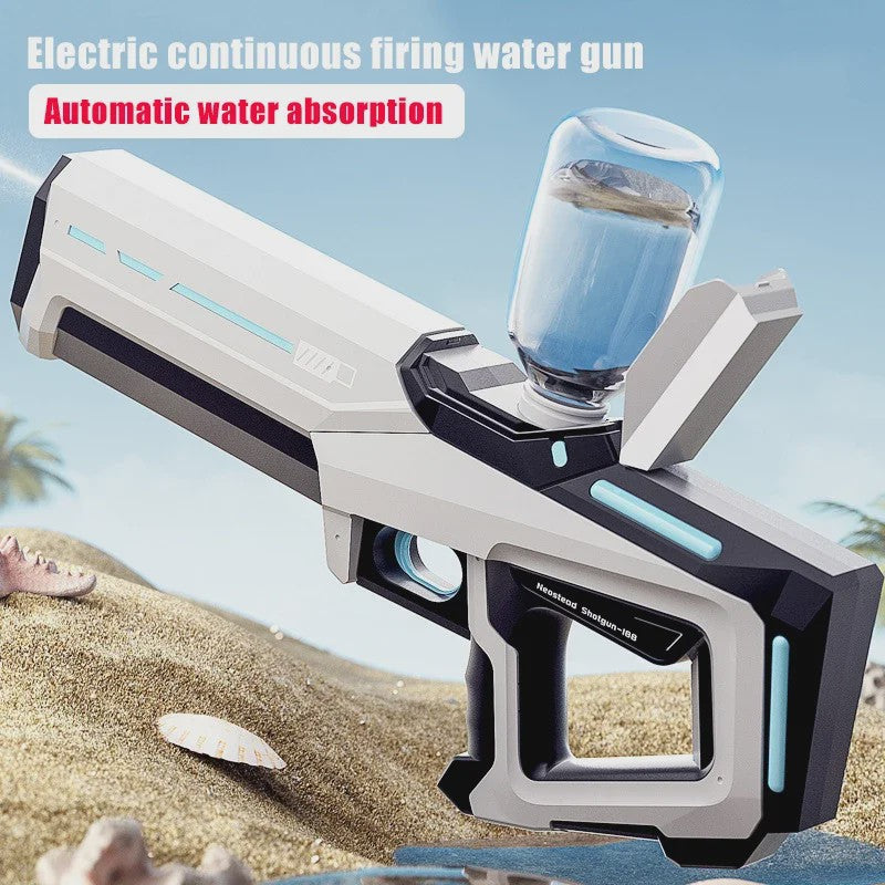 Krachtige Elektrische Waterpistool 43cm met Automatische Waterzuiging - Zomer Speelgoed voor Kinderen & Volwassenen
