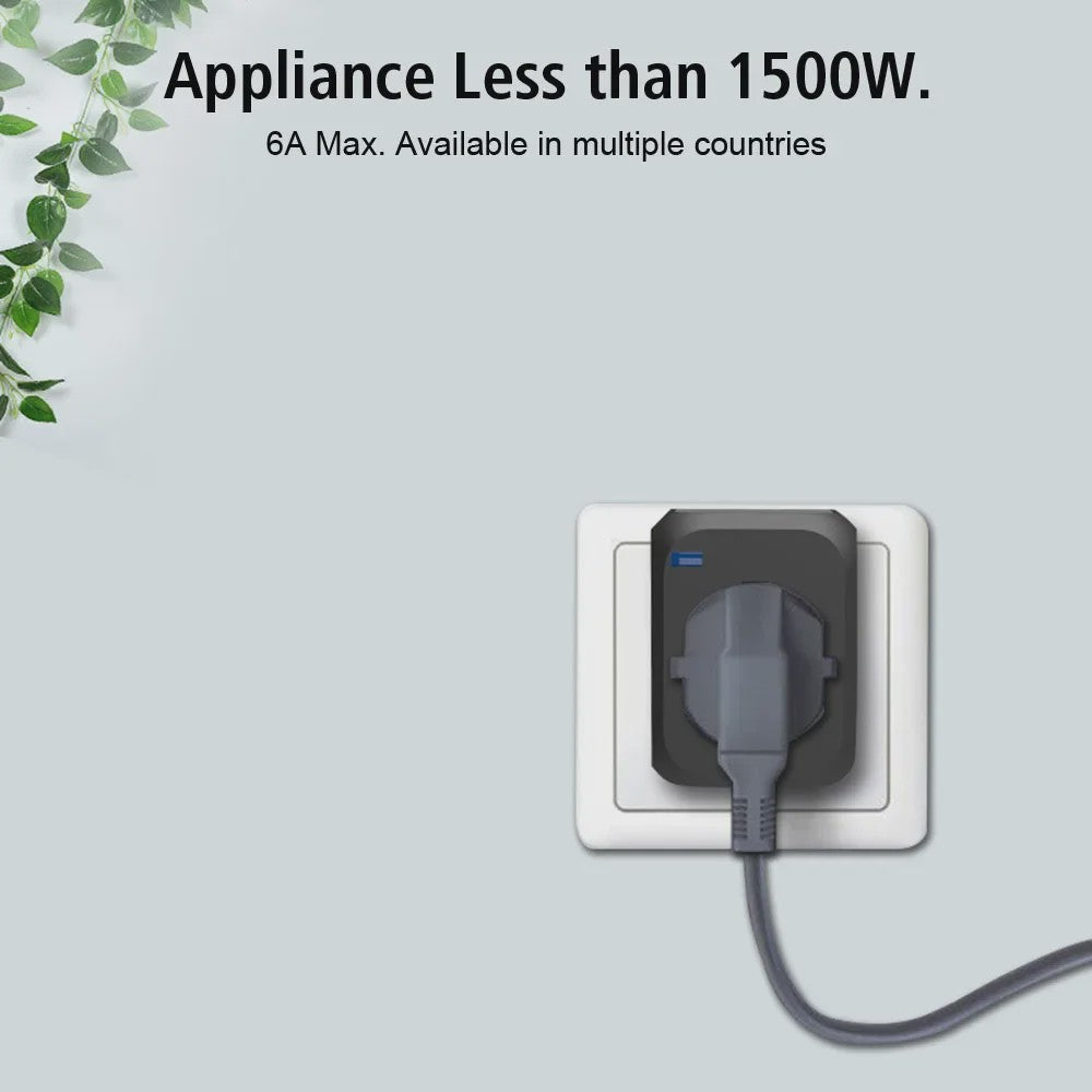 Universele Reisadapter met 2 USB & 1 Type-C Poort - EU, UK, US, AU Stekkers