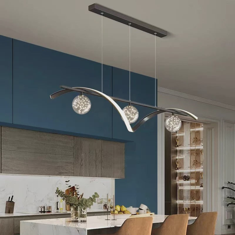 Moderne LED Hanglamp voor Eettafel & Keuken - Stijlvolle Plafondlamp met Sfeervolle Verlichting