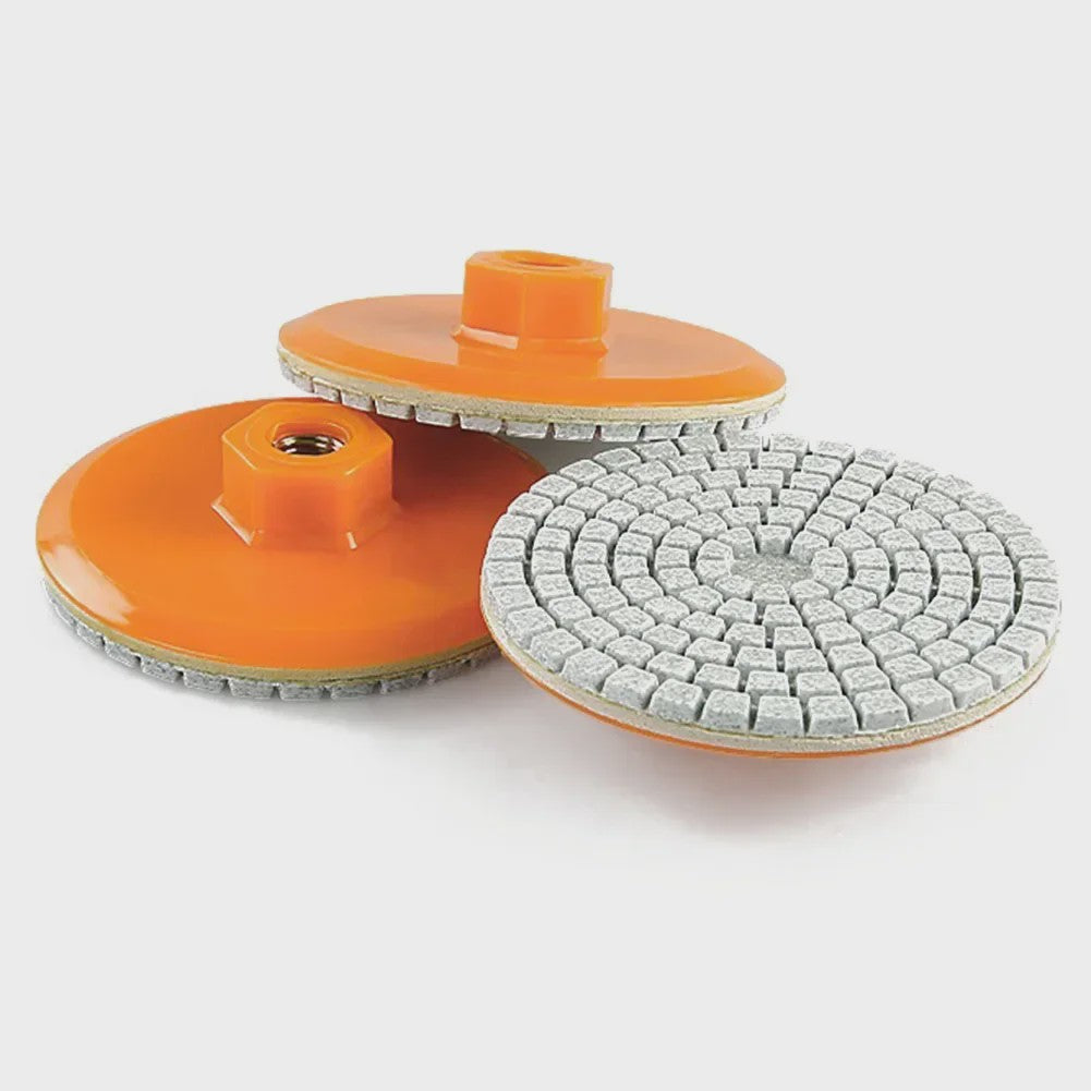80mm Polijstschijf - Nat/Droog Schuren van Steen, Beton & Graniet