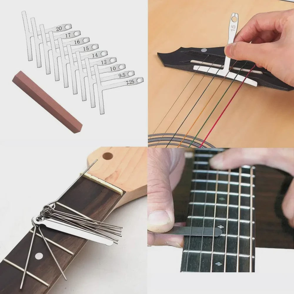 Complete Gitaar Onderhoudskit - 25, 45 of 72 Delig - Inclusief Opbergtas