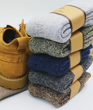 Warme Heren Merino Wol Sokken - Super Dik & Comfortabel voor de Winter