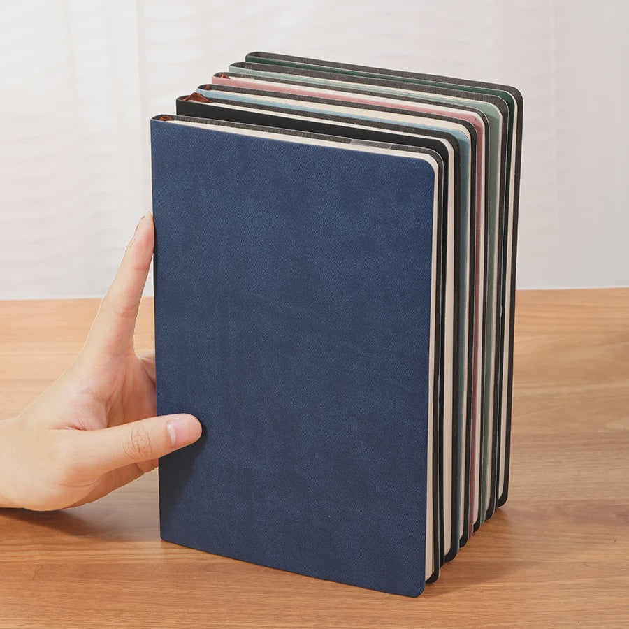 A5 Soft Leather Notitieboek - 120 Pagina's, Waterdicht & Comfortabel