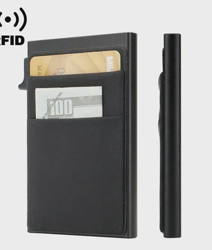 Slimme RFID Portemonnee Kaarthouder - Pop-up Aluminium Creditcard Wallet