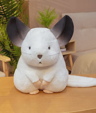 Schattige Chinchilla Pluche Kussen - Zacht Pluche Dier Speelgoed voor Kinderen