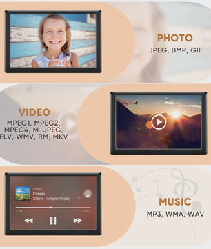 10 Inch Digital Photo Frame Electronic 1920*1080IPS/Music/Video Player/Calendar/Alarm USB Or SD Card With Remote Control