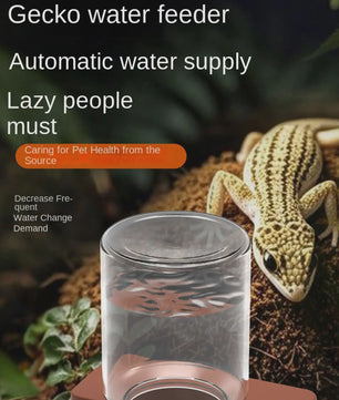 Automatische Reptielen Voerbak & Waterdispenser - Zelfvoorzienend en Afneembaar