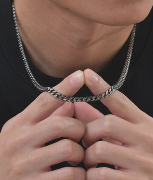 Klassieke Cuban Chain Ketting Heren Dames - Roestvrij Staal (3-11mm)