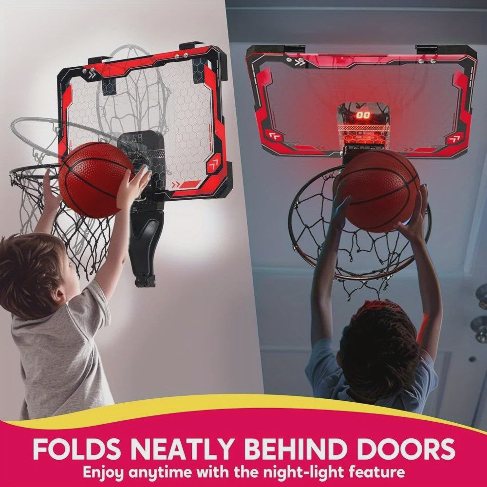 Mini Indoor Basketbalring met Verlichting - Leuk voor Kinderen & Cadeau