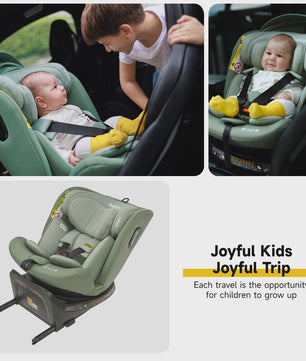Jovikids Ranger 360° i-Size Autostoel 40-150cm met Isofix en Zijwindbeveiliging