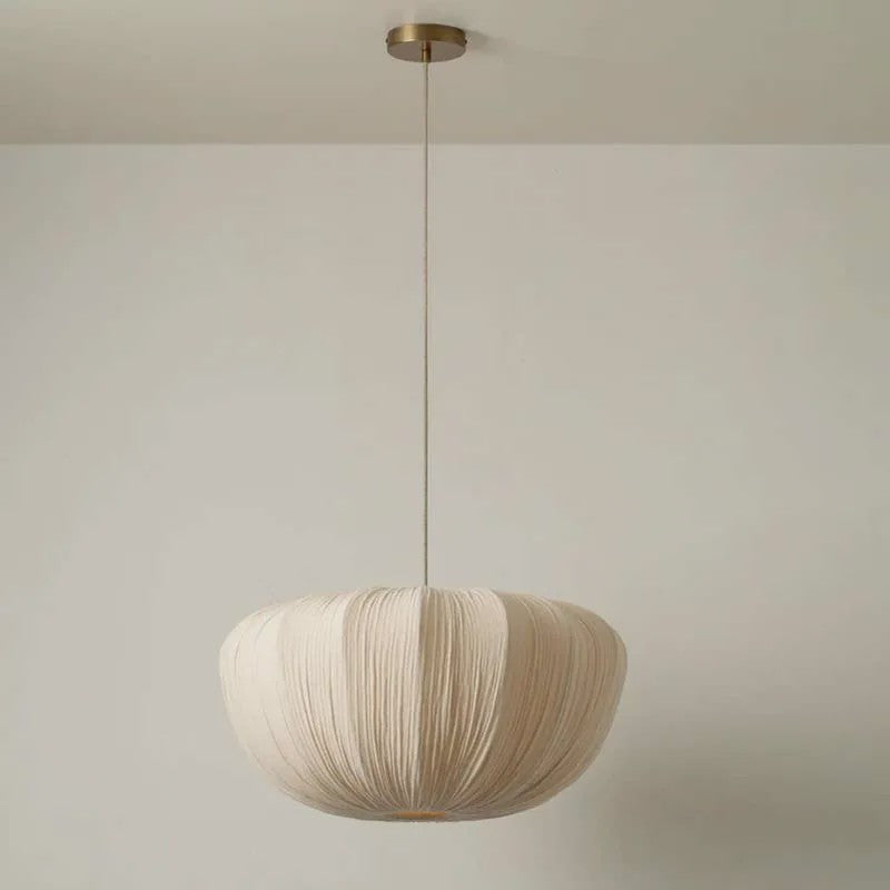 Wabi Sabi Stof Plafondlamp - Scandinavisch Design Hanglamp voor Woonkamer, Eetkamer & Slaapkamer