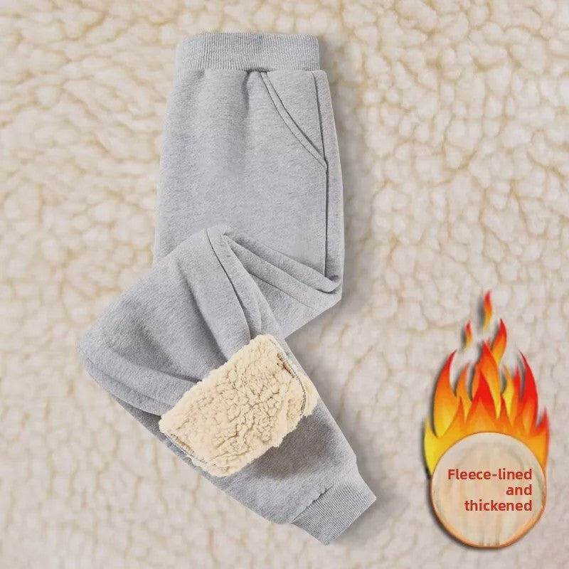Warme Fleece Kinderbroek - Thermisch & Casual voor Herfst & Winter
